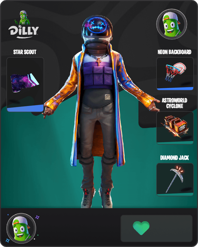 Astro Jack Fortnite combo