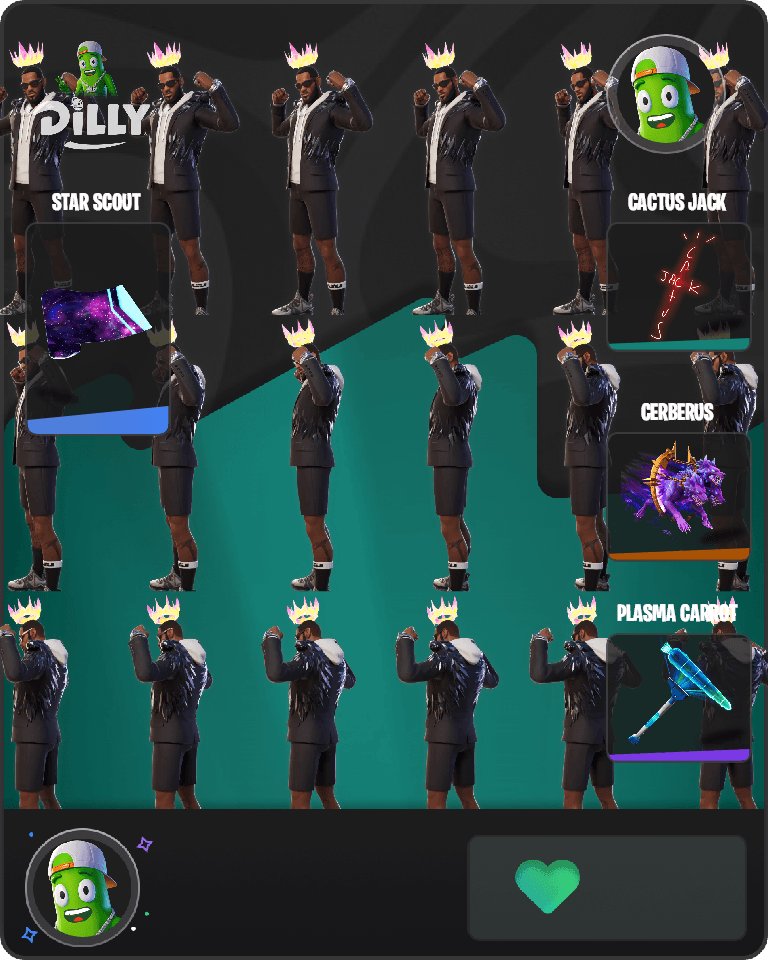 LeBron James Fortnite combo