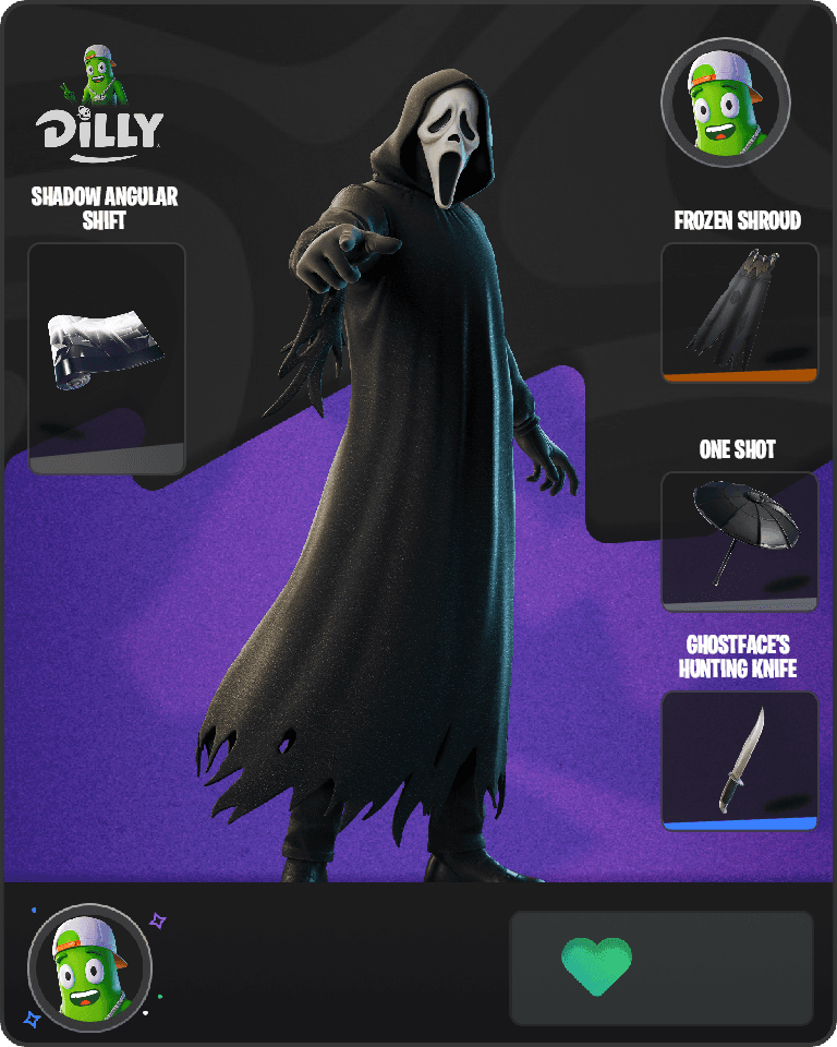 Ghostface Fortnite combo