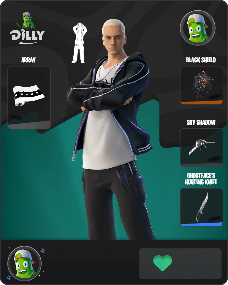 Slim Shady Fortnite combo