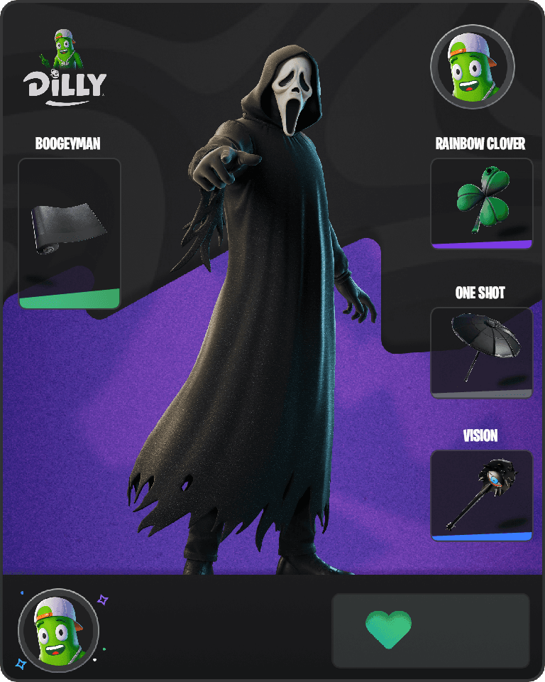 Ghostface Fortnite combo
