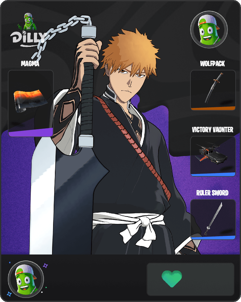 Ichigo Kurosaki Fortnite combo