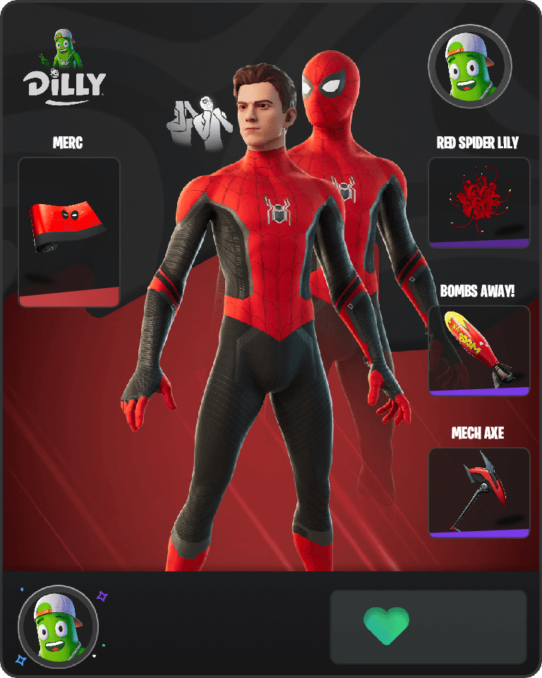 Spider-Man (No Way Home) Fortnite combo