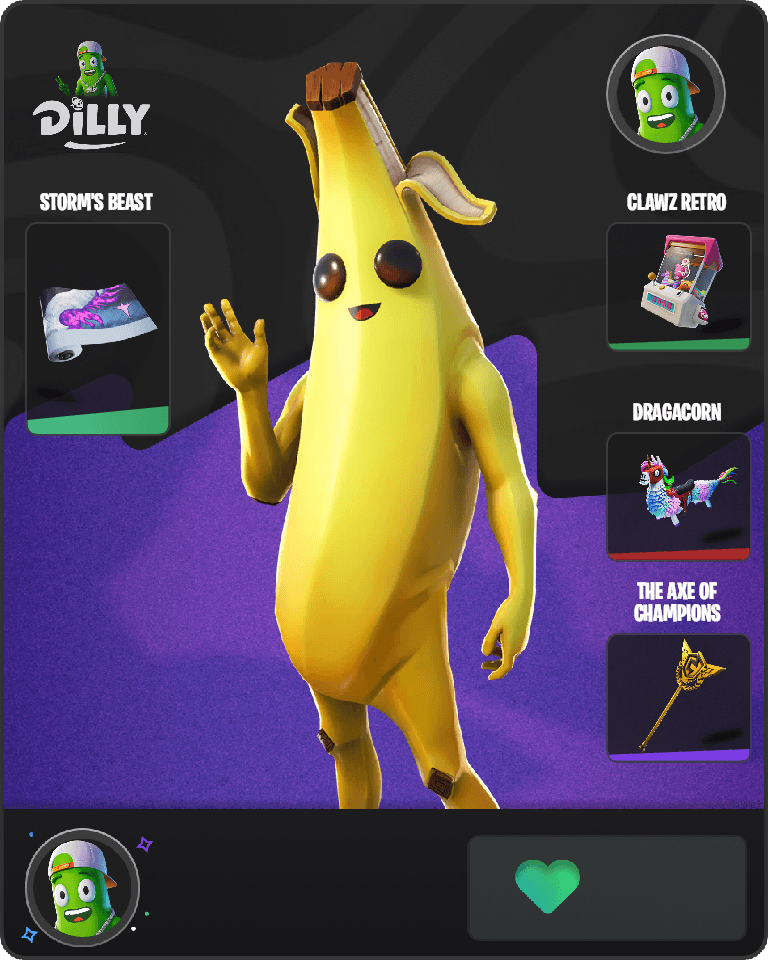 Peely Fortnite combo