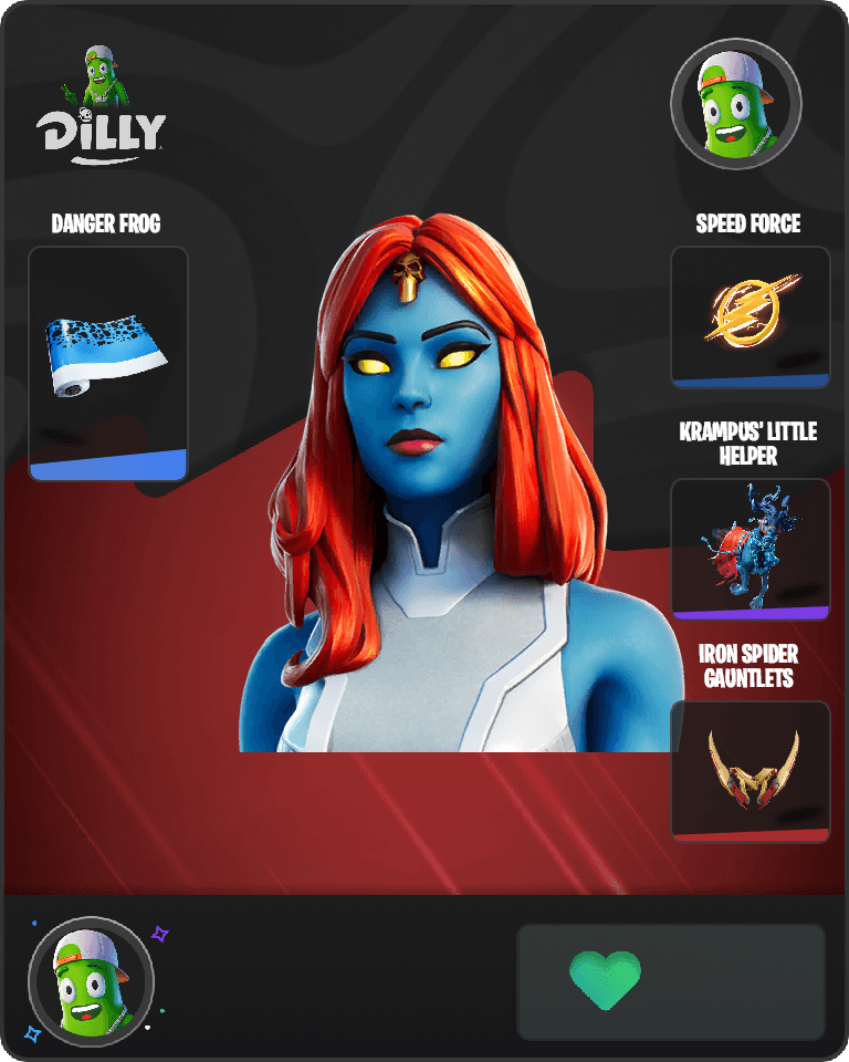 Mystique Fortnite combo