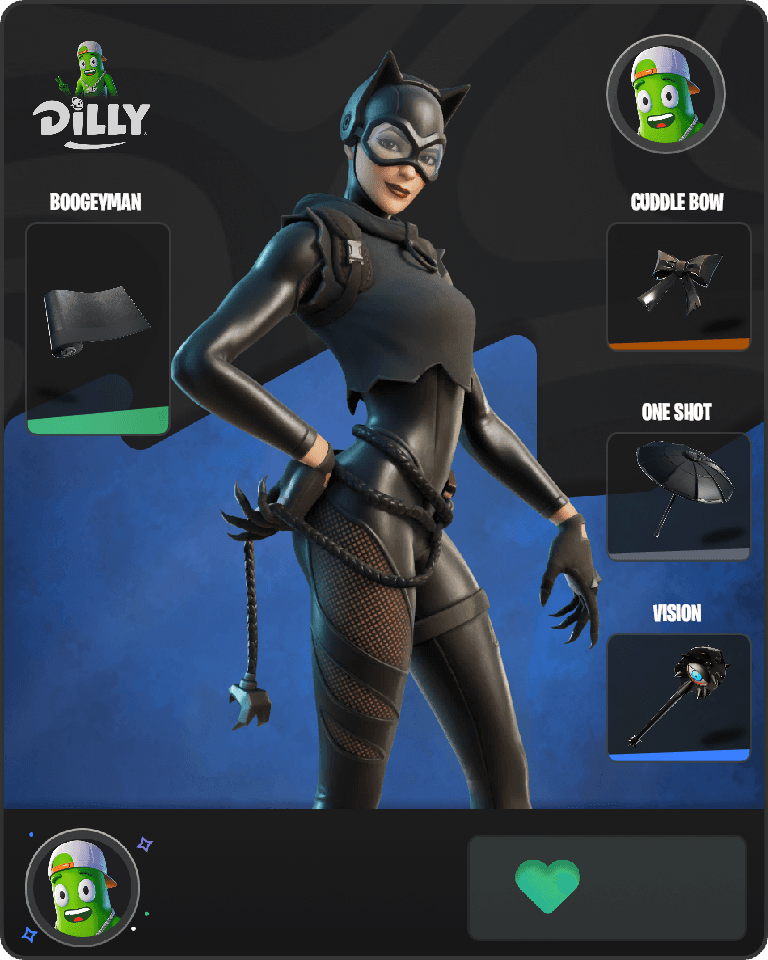 Catwoman Zero Fortnite combo