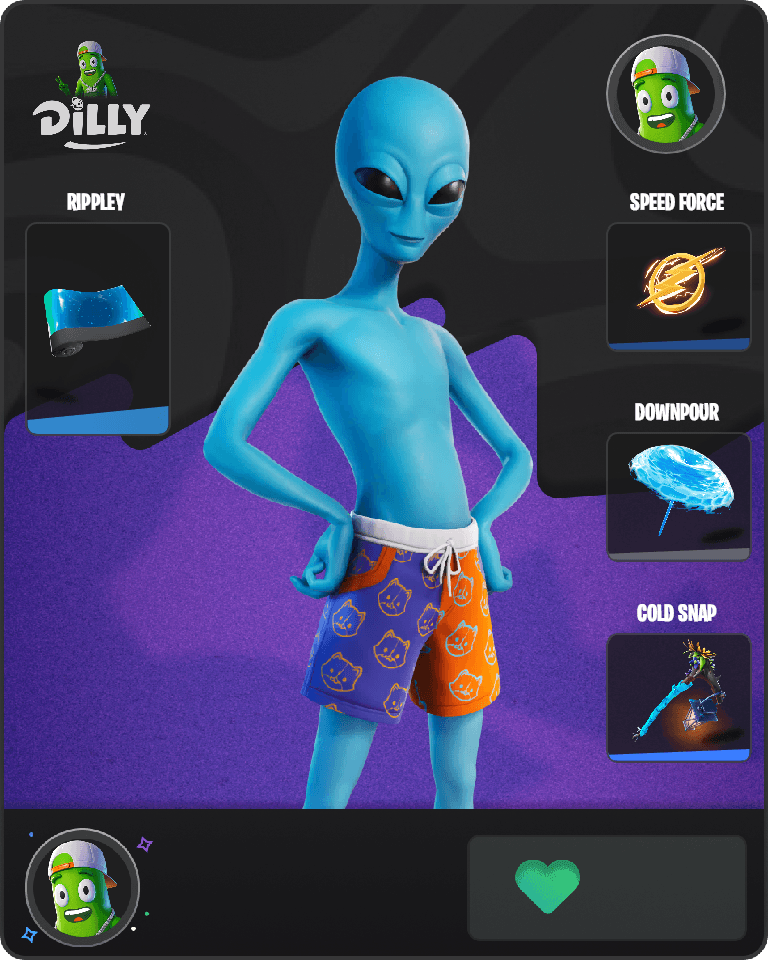 Human Bill Fortnite combo