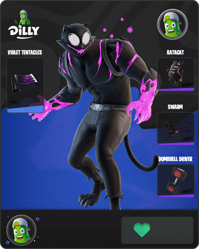 Phantom Meowscles Fortnite combo