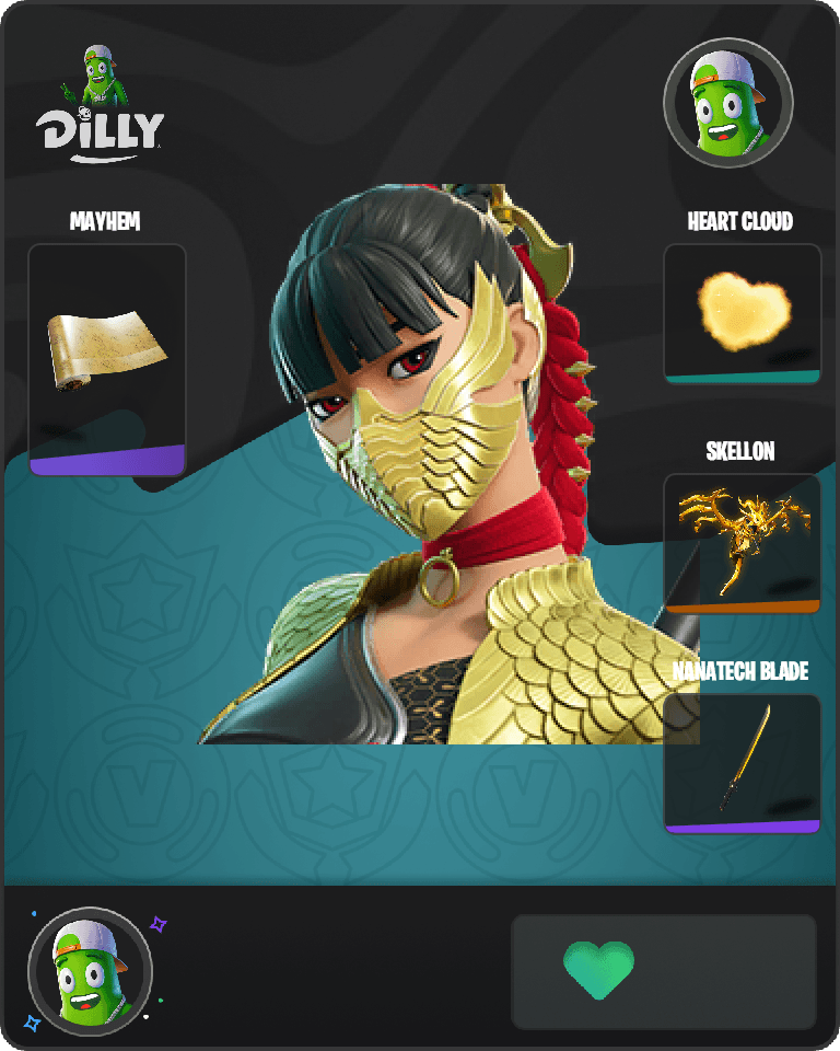 Lady of Cranes Fortnite combo