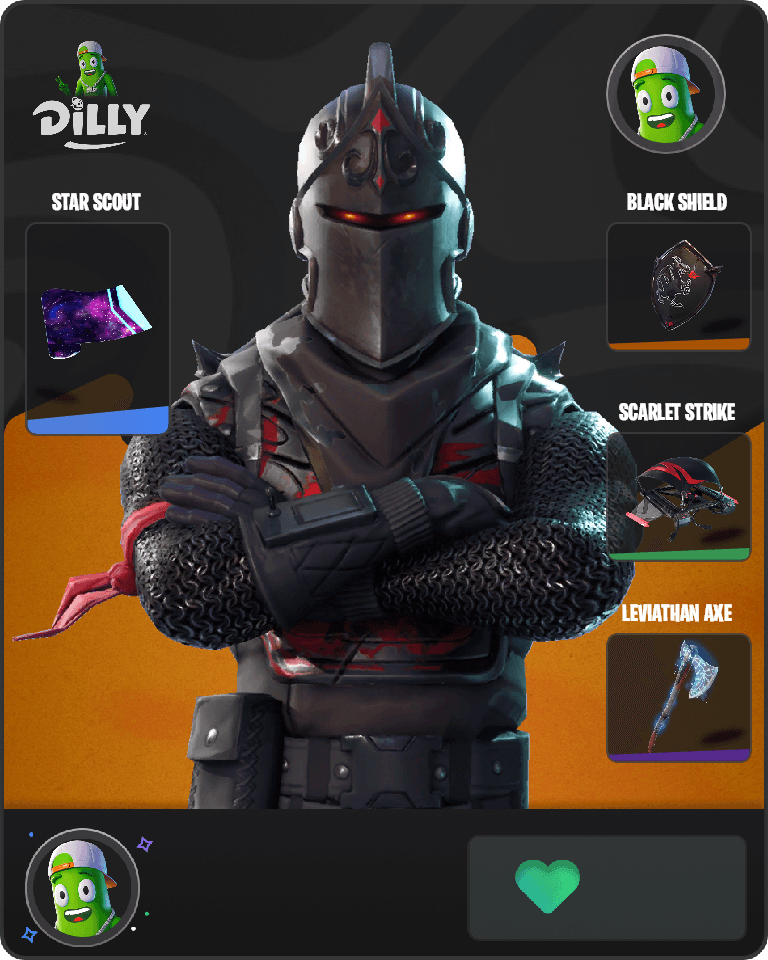 Black Knight Fortnite combo