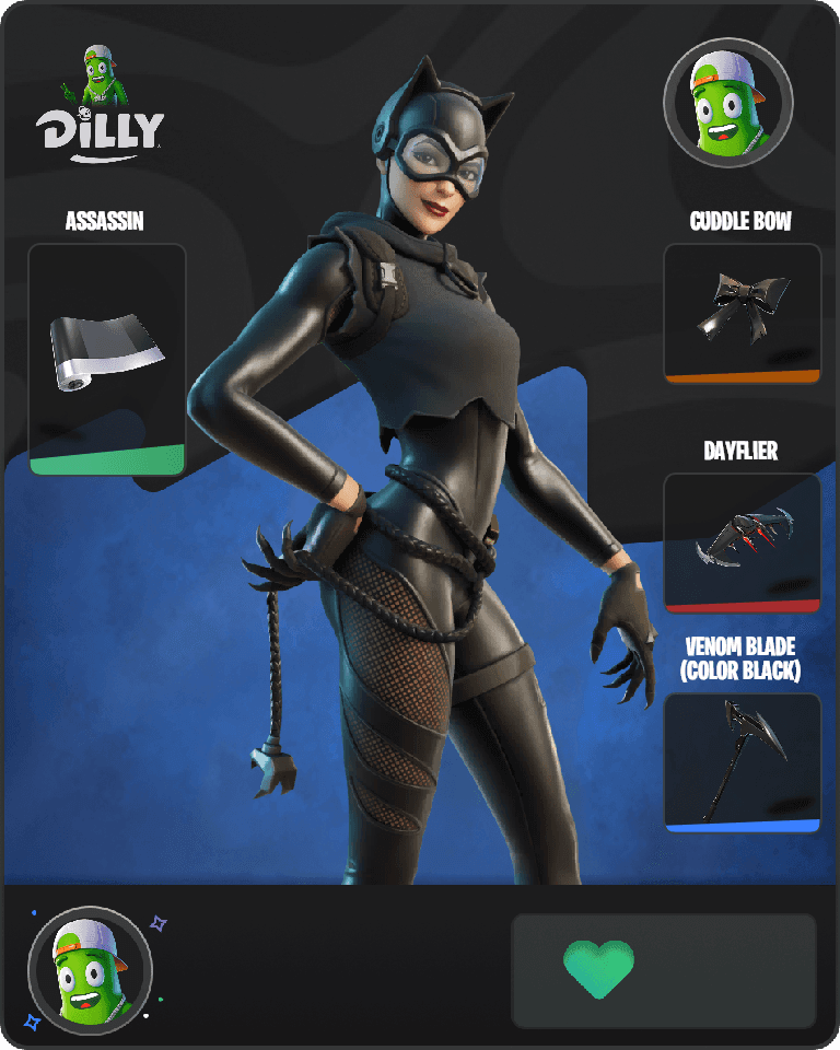Catwoman Zero Fortnite combo