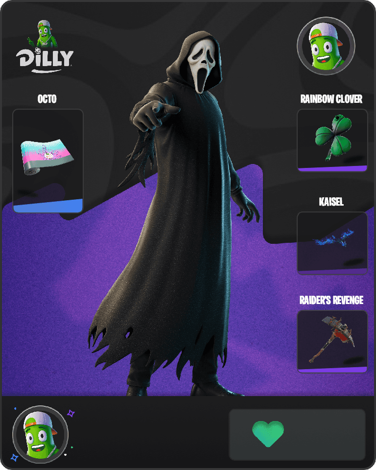 Ghostface Fortnite combo