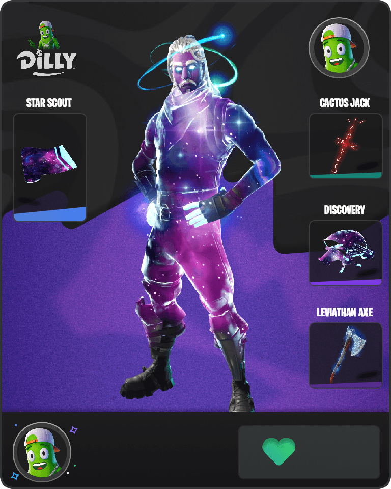 Galaxy Fortnite combo
