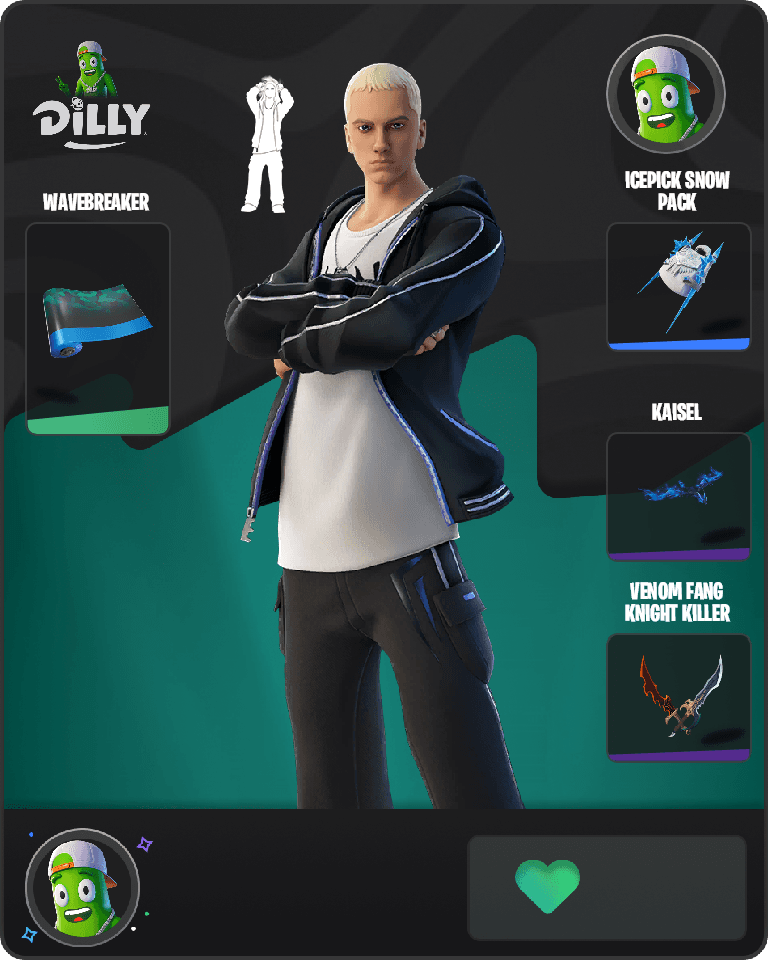 Slim Shady Fortnite combo