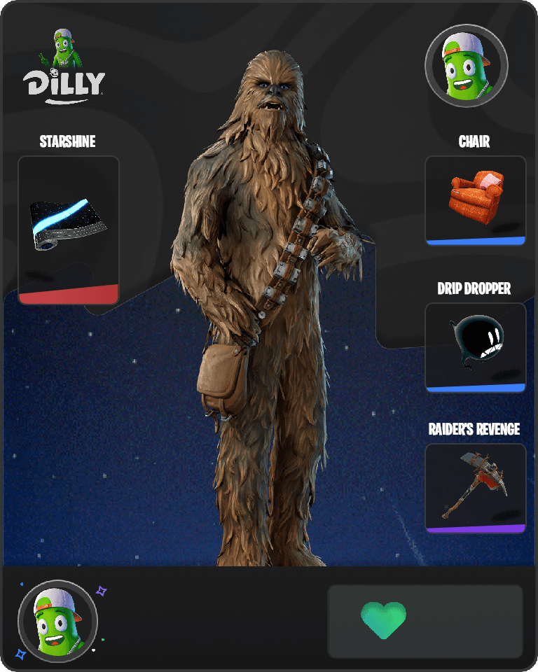 Chewbacca Fortnite combo