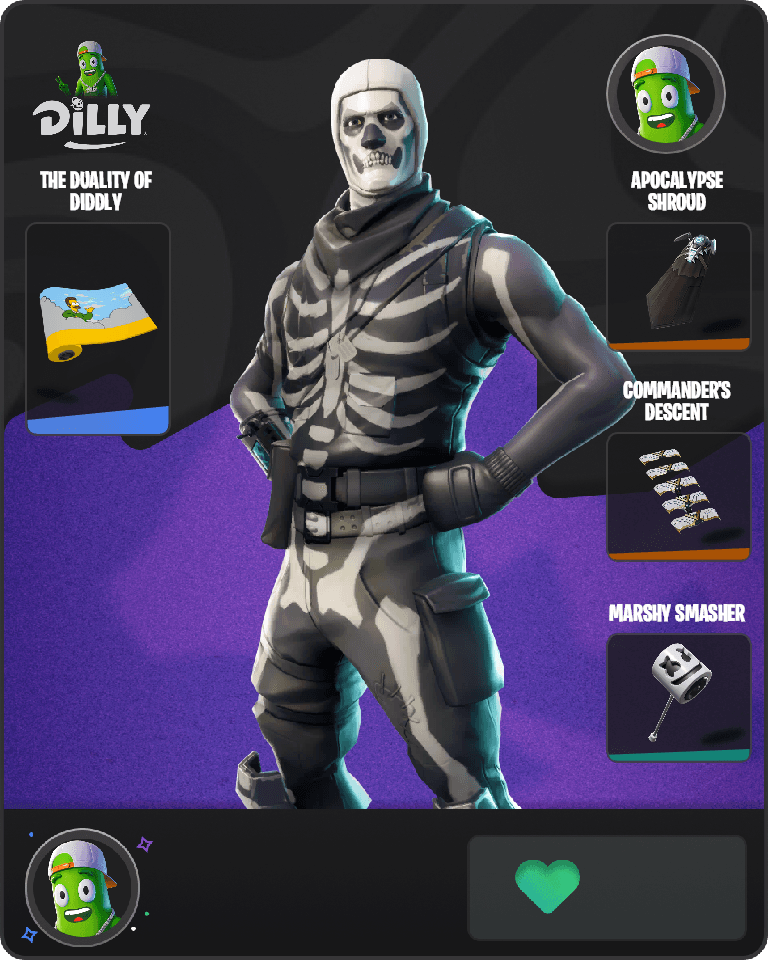 Skull Trooper Fortnite combo