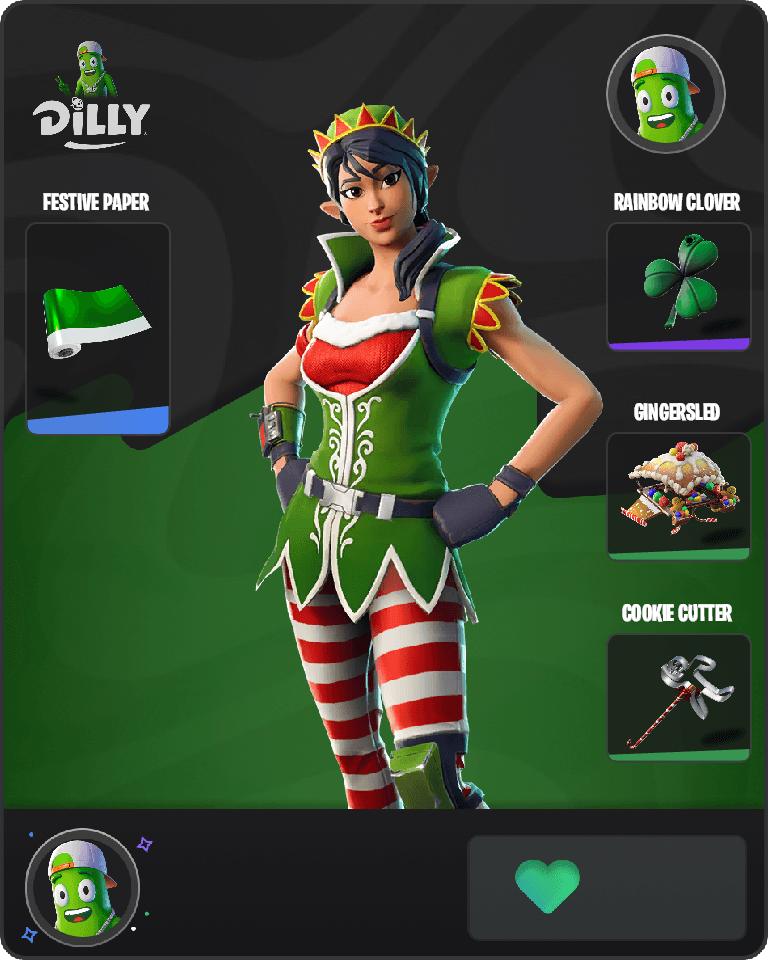 Tinseltoes Fortnite combo