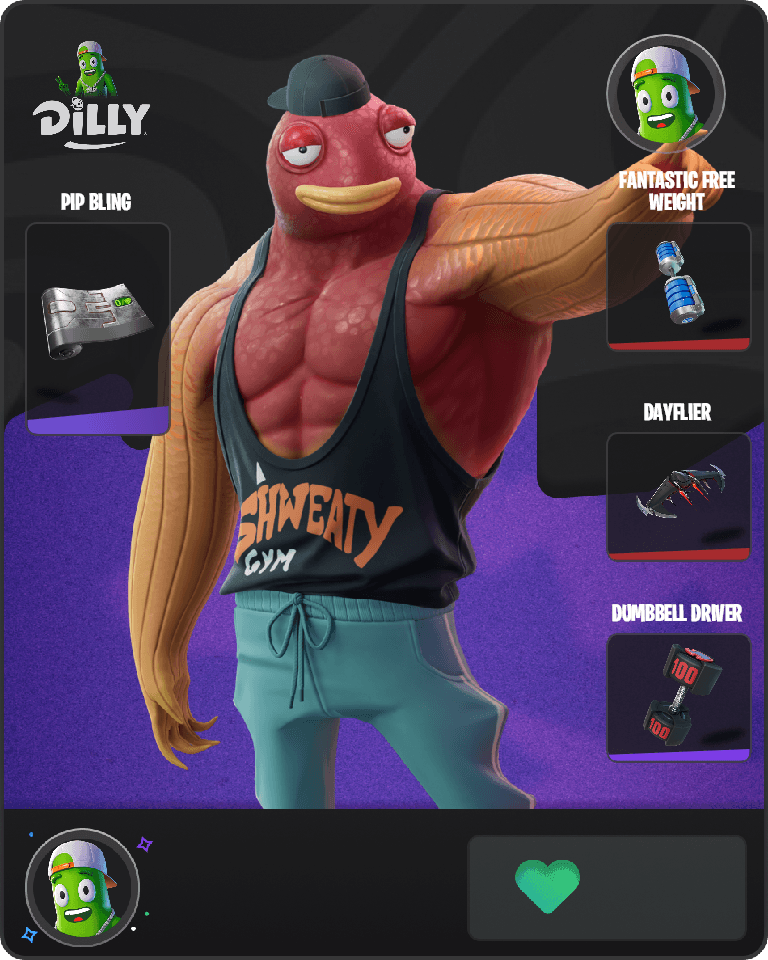 Fish Thicc Fortnite combo