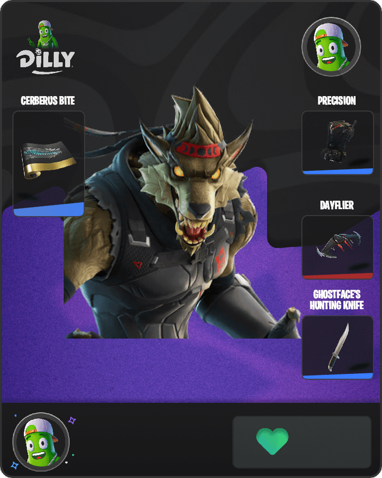 War Wolf Dire Fortnite combo