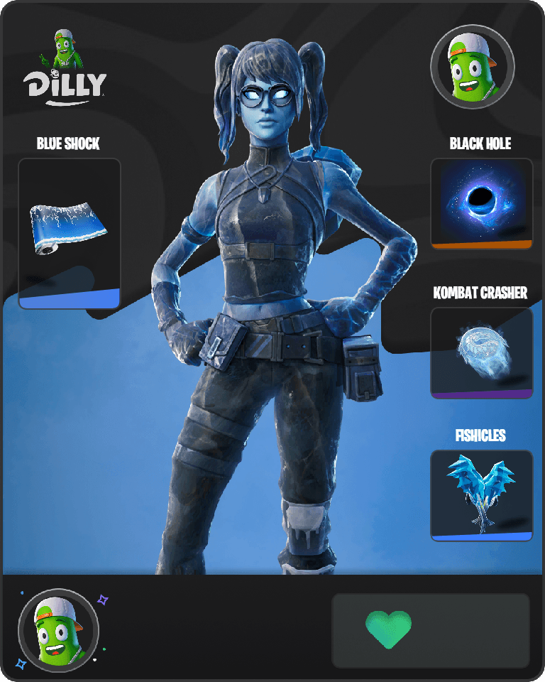 Ice Crystal Fortnite combo