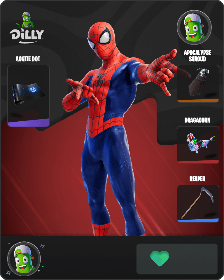 Spider-Man Fortnite combo