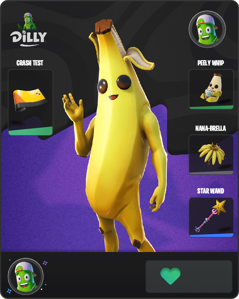 Peely Fortnite combo