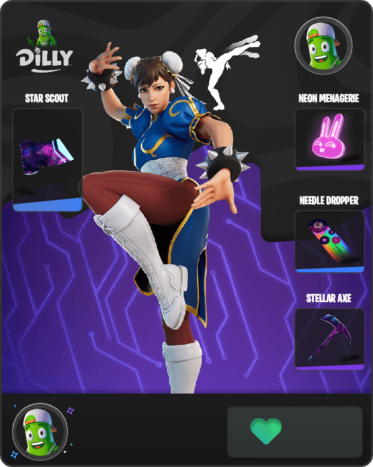 Chun-Li Fortnite combo