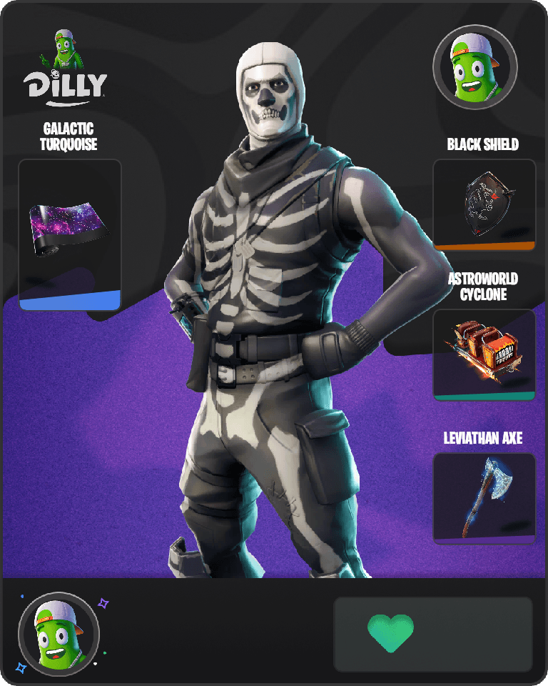 Skull Trooper Fortnite combo