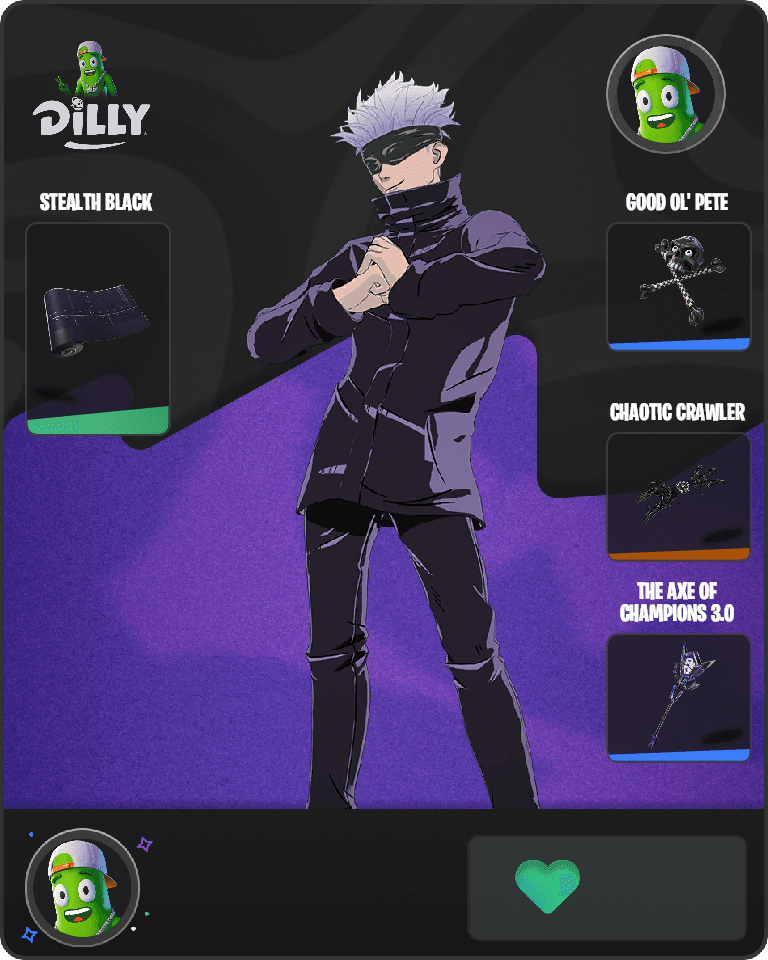 Satoru Gojo Fortnite combo