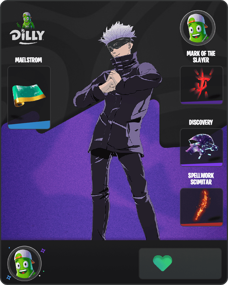Satoru Gojo Fortnite combo