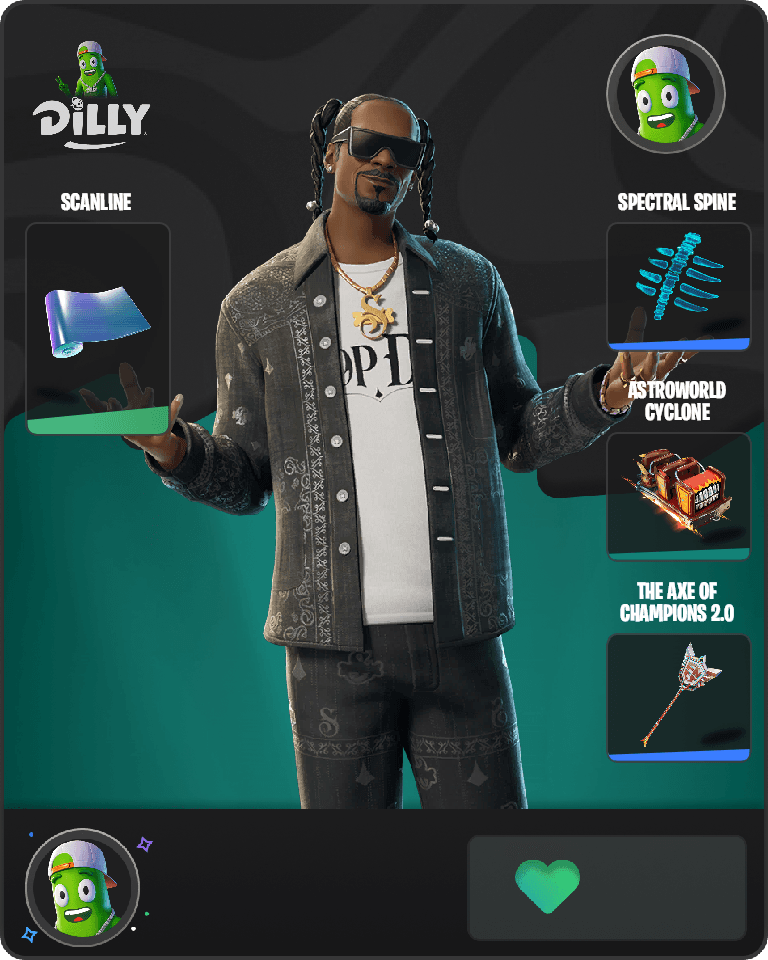 Snoop Dogg Fortnite combo