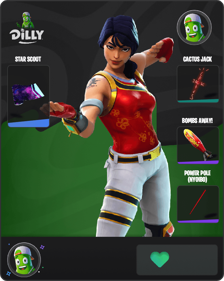 Scarlet Defender Fortnite combo
