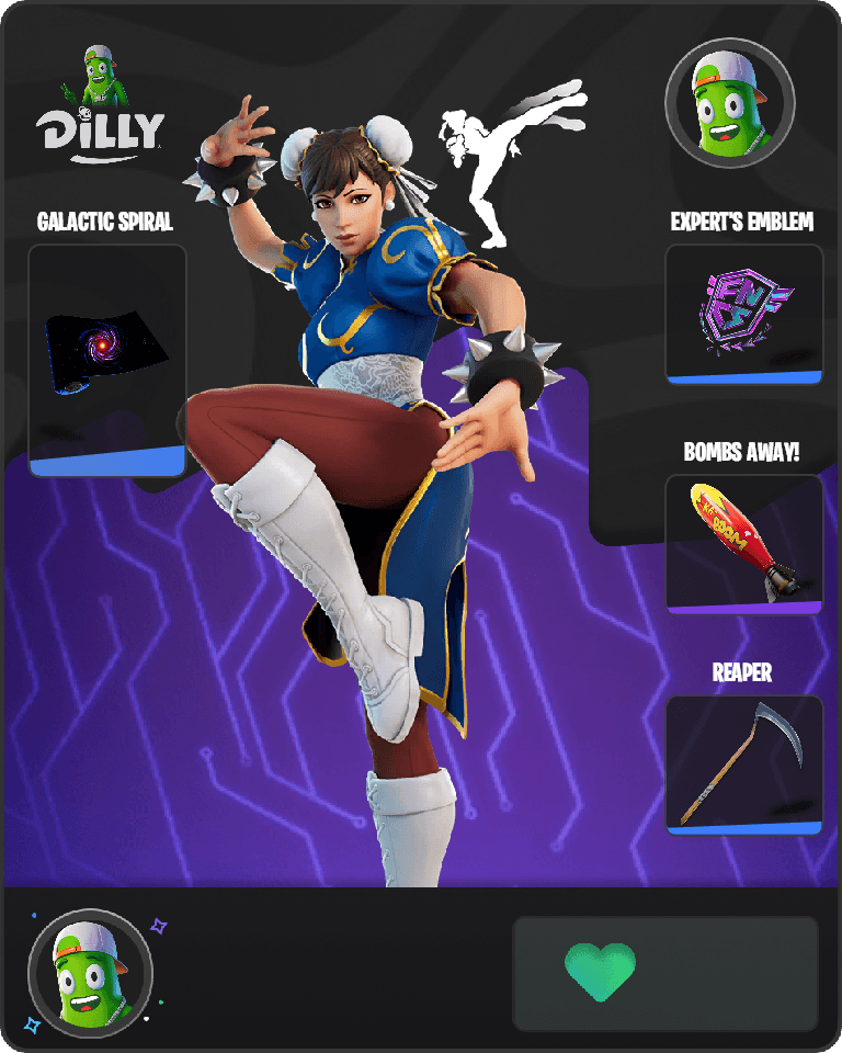 Chun-Li Fortnite combo