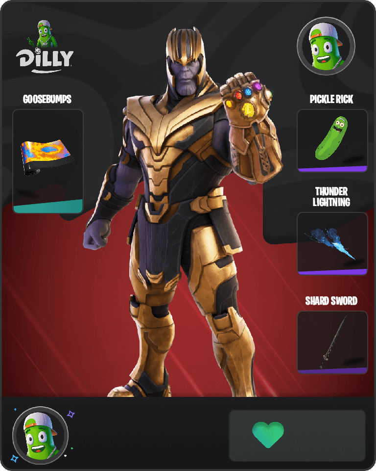 Thanos Fortnite combo