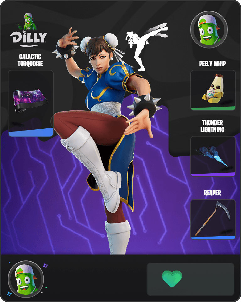 Chun-Li Fortnite combo