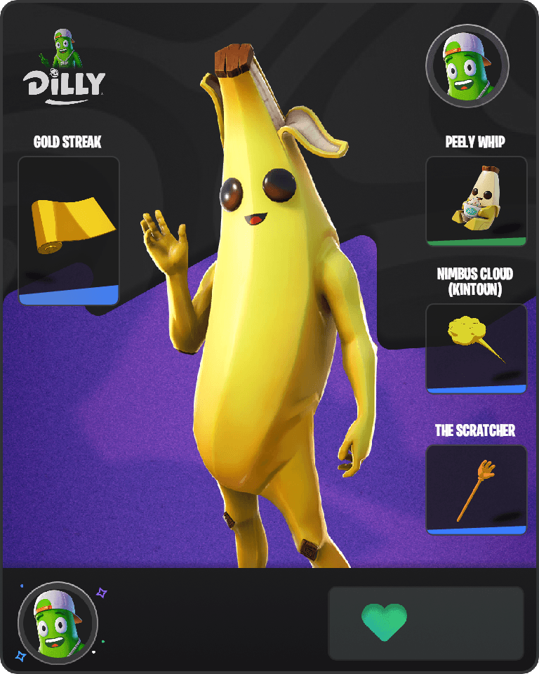 Peely Fortnite combo