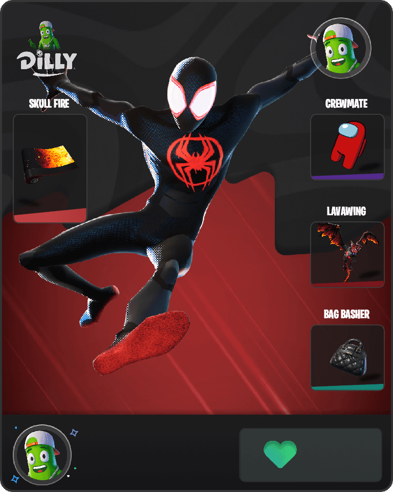 Spider-Man (Miles Morales) Fortnite combo