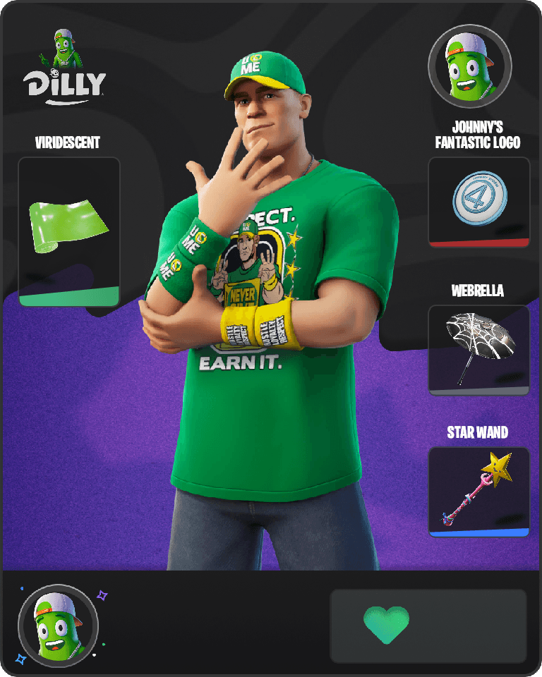 John Cena Fortnite combo