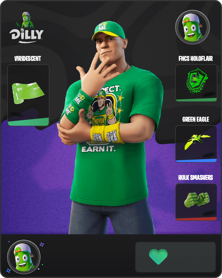 John Cena Fortnite combo