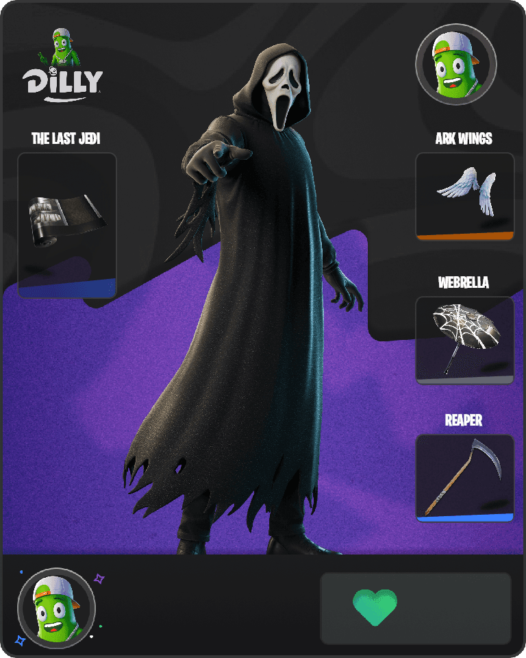 Ghostface Fortnite combo