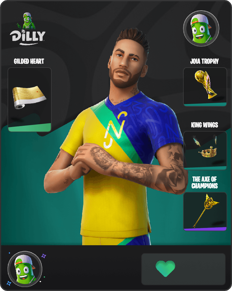 Neymar Jr Fortnite combo