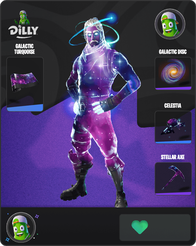 Galaxy Fortnite combo