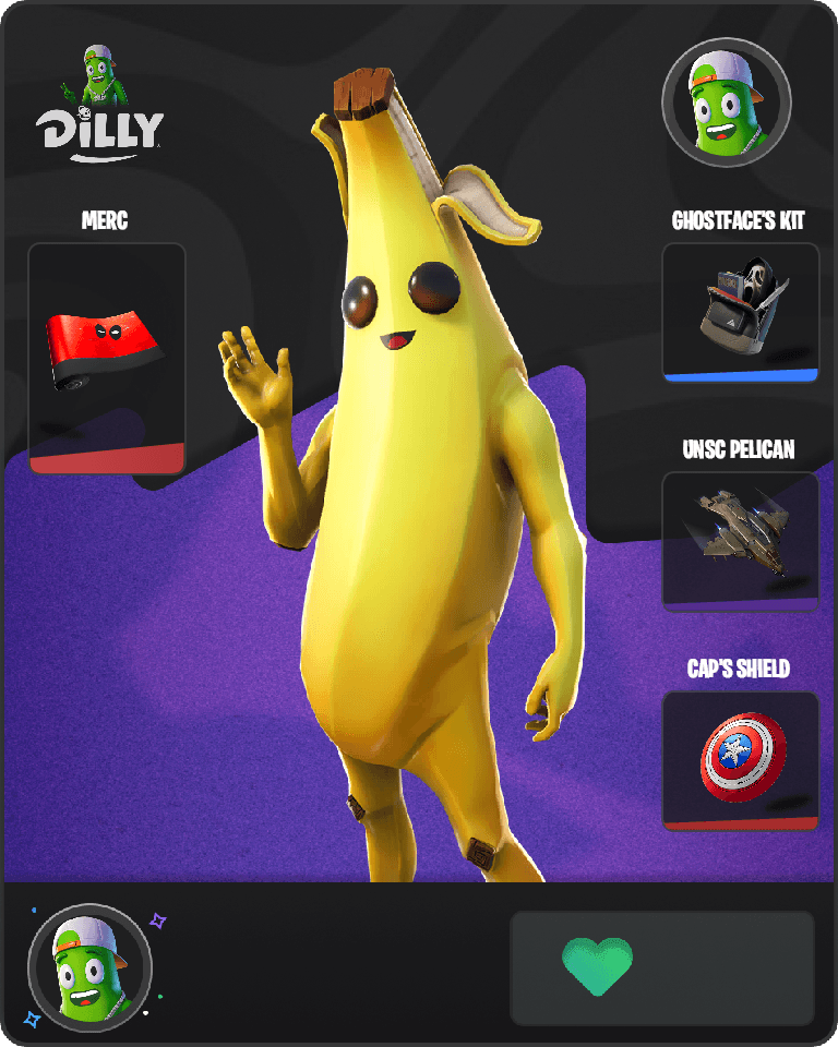 Peely Fortnite combo