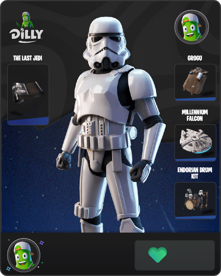 Imperial Stormtrooper Fortnite combo