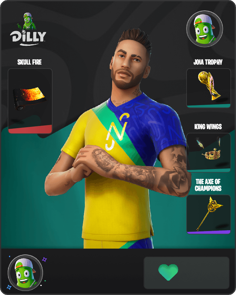 Neymar Jr Fortnite combo