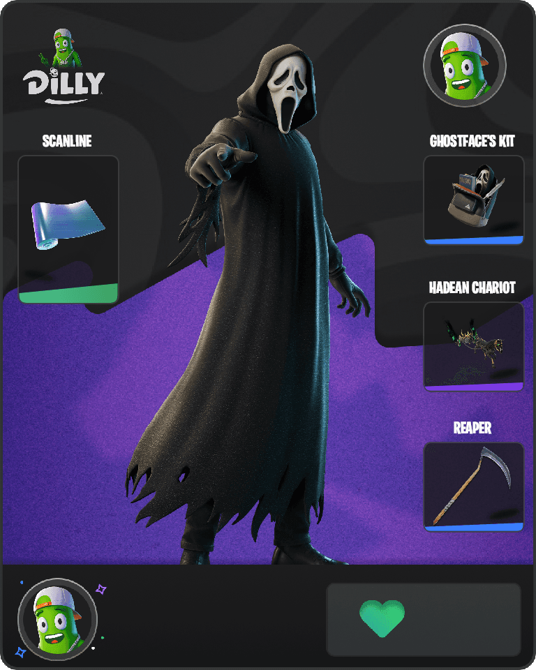Ghostface Fortnite combo