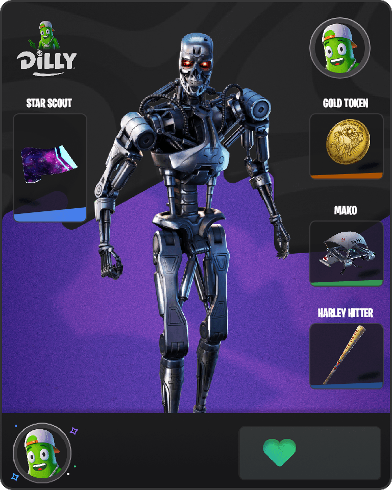 T-800 Fortnite combo