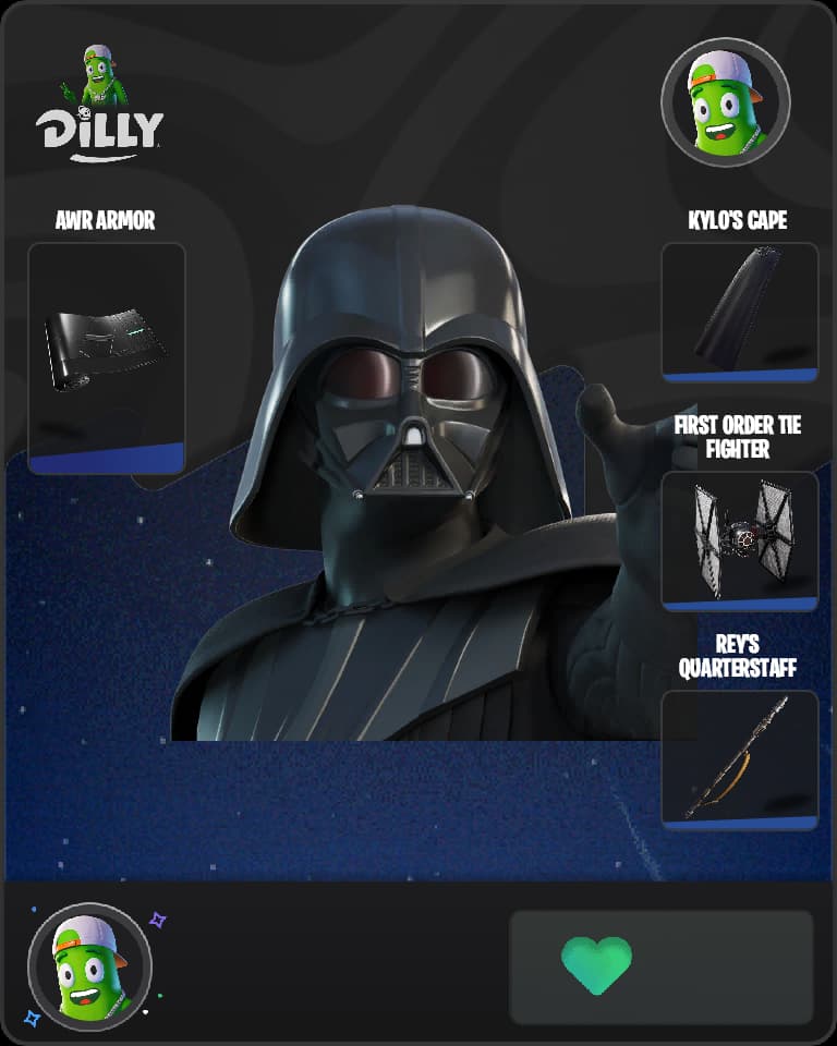 Darth Vader combo by OceSaphireYT