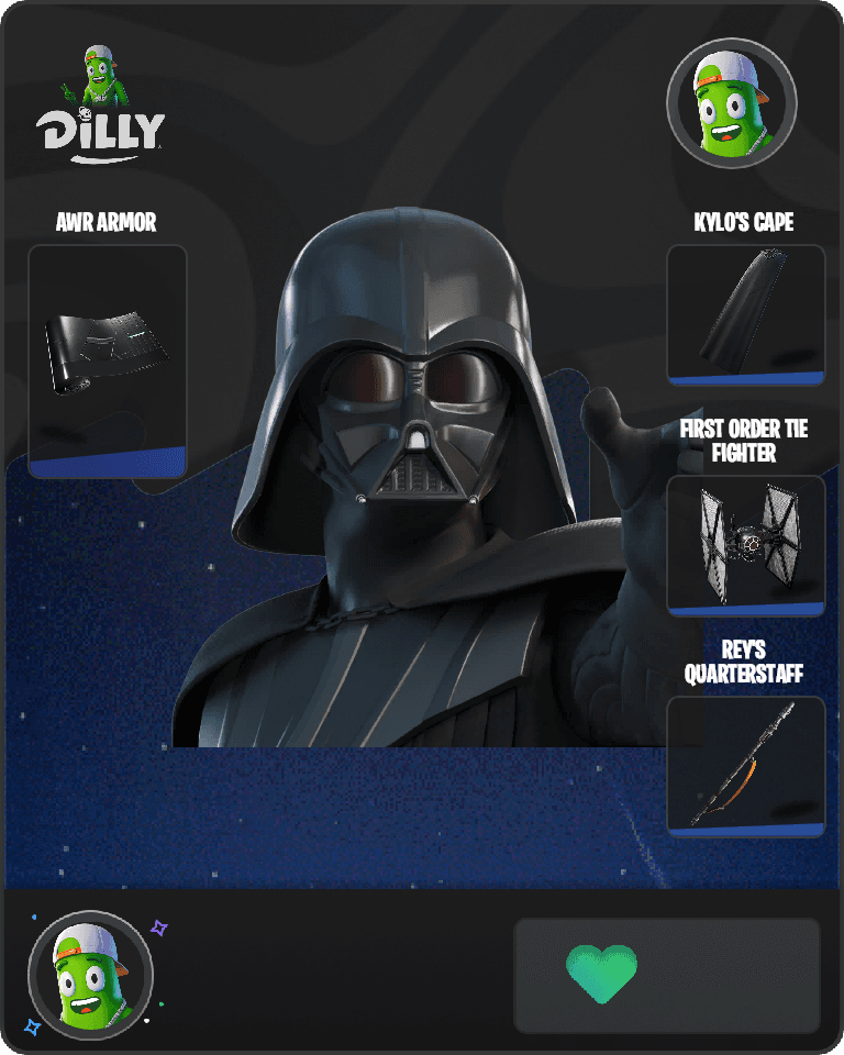 Darth Vader Fortnite combo