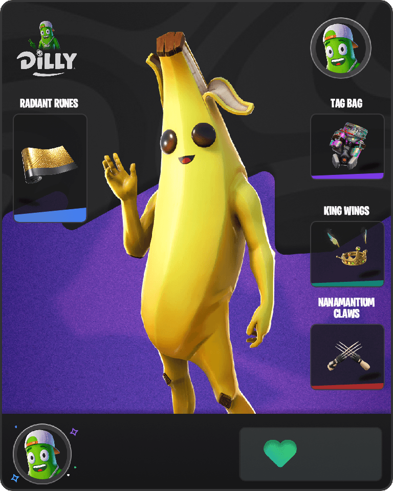 Peely Fortnite combo